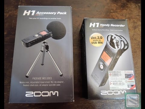 Zoom H1 V2.0 Grabadora de voz + accesorios, review en español