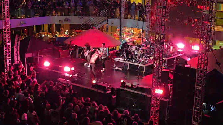 ShipRocked 2024 - Beartooth - Full Set on the deck stage. 2/8/2024