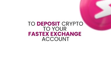 Deposit Crypto on Fastex Exchange | Step-by-Step Tutorial