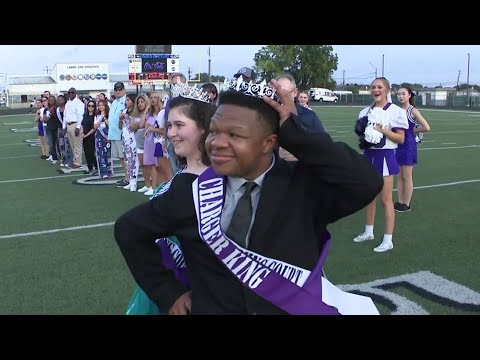 Special needs students honored at Homecoming Game at Fulshear High School