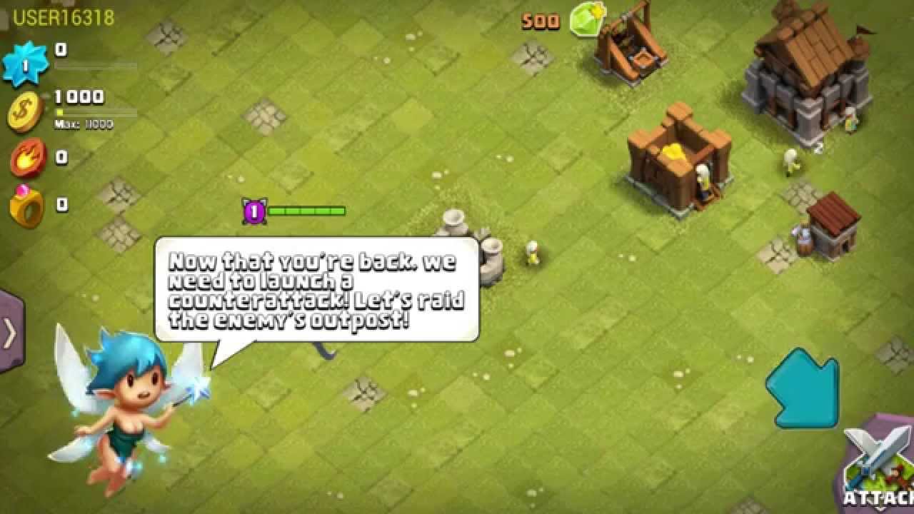 Clash of Lords 2 Gameplay Walkthrough - Tutorial for Android/IOS