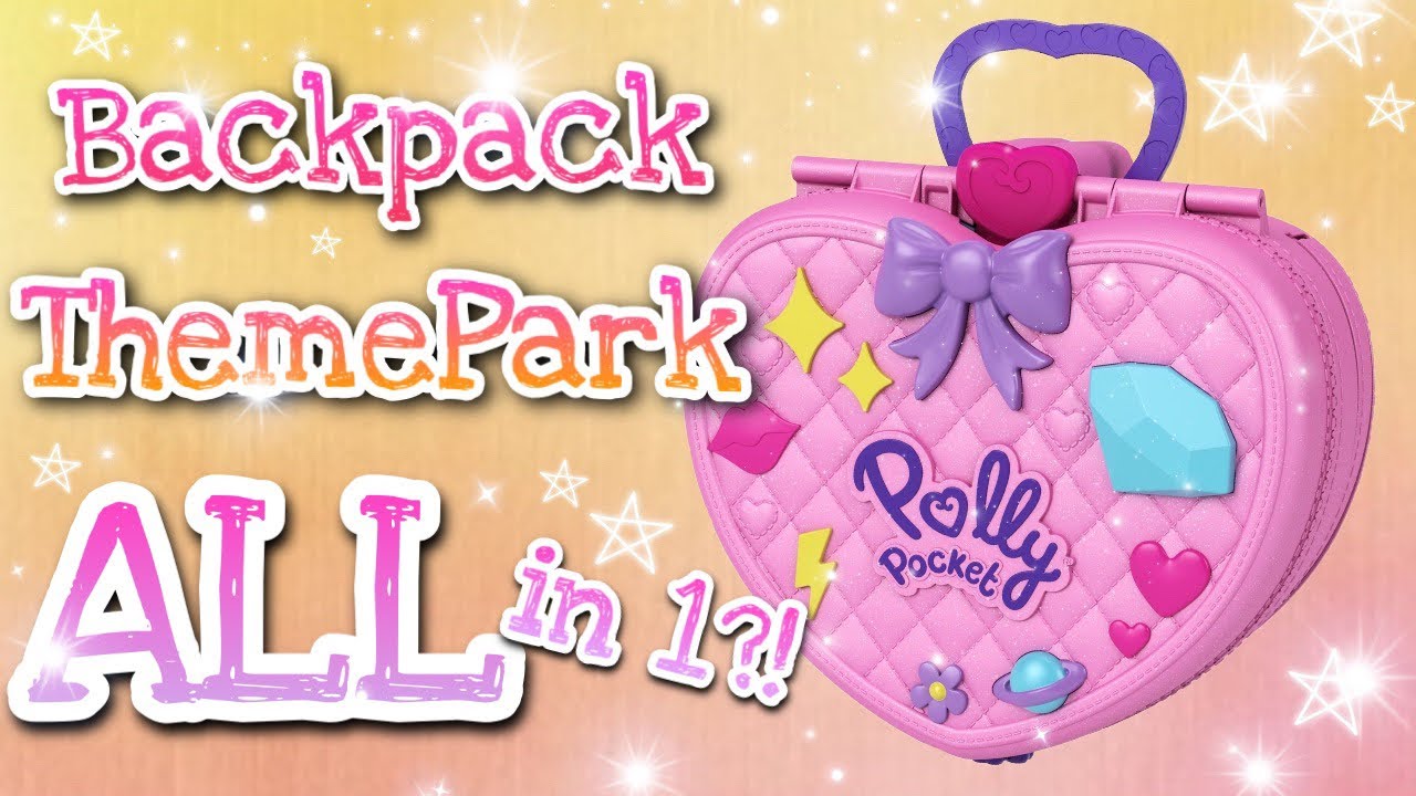 Polly Pocket Tiny is Mighty Theme Park Backpack