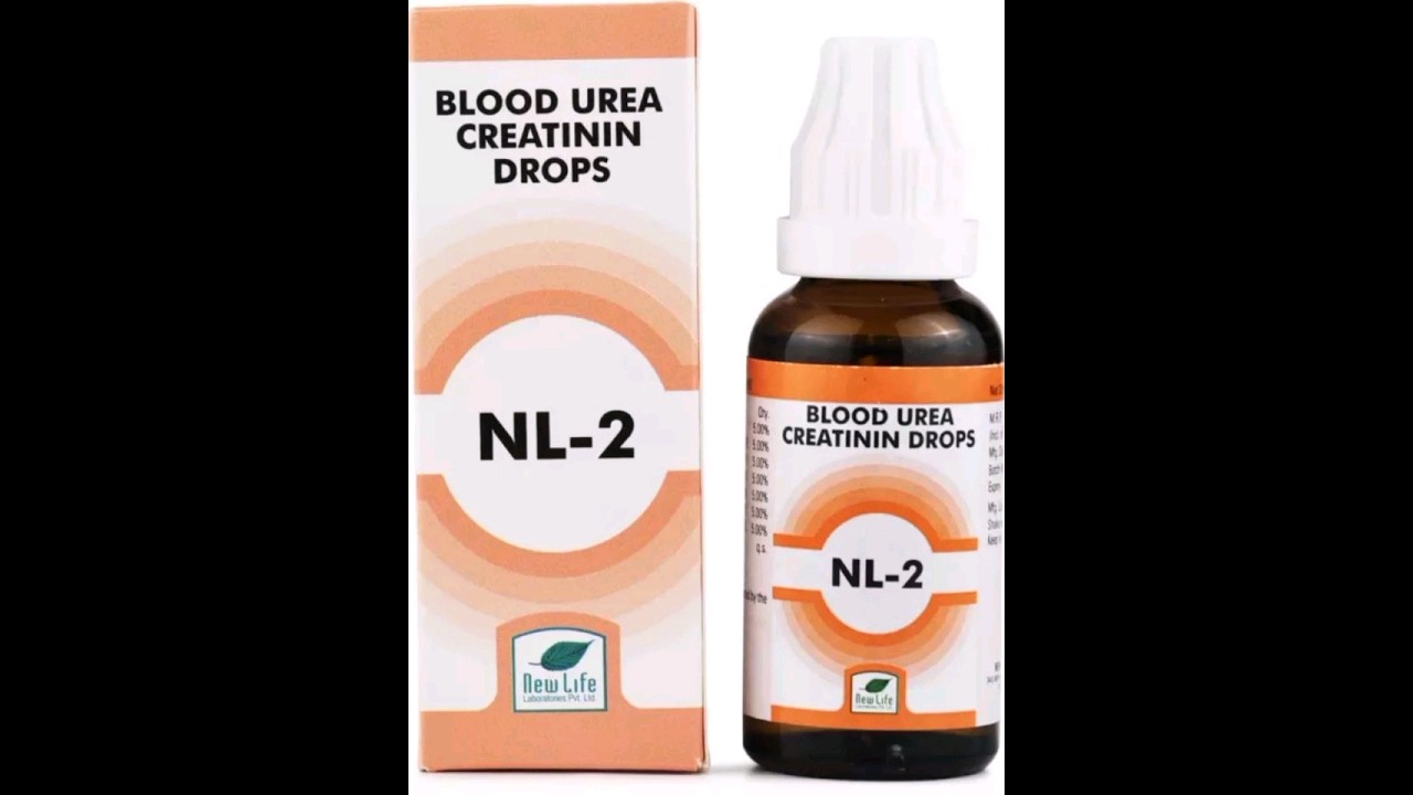 New Life NL 2 For Blood Urea And Creatinin Drops 