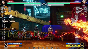 KOFXV Kyo Three Orochinagi loop starter 1