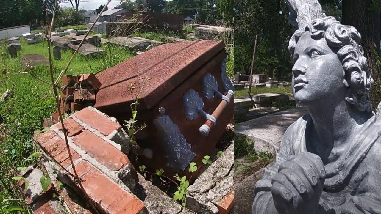 A SHOCKING DISCOVERY AT HISTORIAL SITE - Sweet Olive Cemetery Baton Rouge, Louisiana