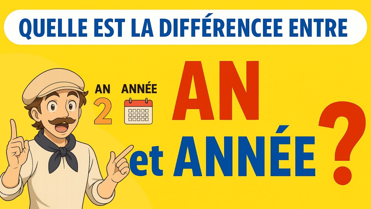 An ou Année ? Faites la Différence ! | Français Facile (Slow French)