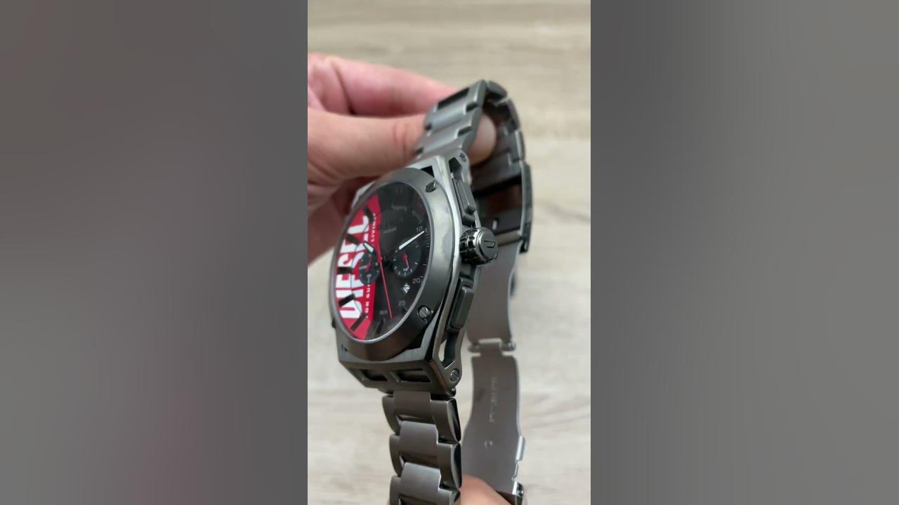 - DZ4598 Gunmetal #shorts Diesel YouTube Timeframe Watch