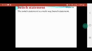 XI - computer science  Chapter - 10 ( part - 3 )