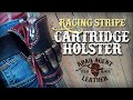 Leathercraft: "Racing Stripes" Slide Holster SAA Revolver Cowboy Action Leatherworking Gun Leather