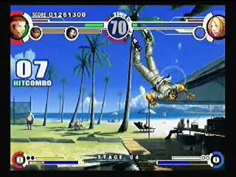 [KOFXI] Shingo vs Adel - lvl8; Arcade Mode