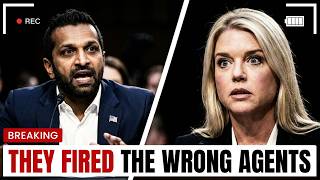 Fired FBI Agents SUE Patel and Bondi — "Political Loyalty To Trump Was Required"