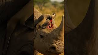 Simbiosis Alam Peran Burung Oxpecker Membersihkan Luka Satwa Liar edukasi biology simbiosis