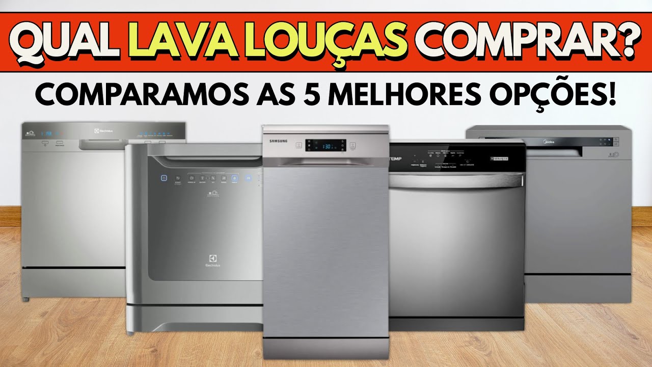 MELHOR Lava Louças Custo Benefício 2025? Comparativo Completo! - YouTube