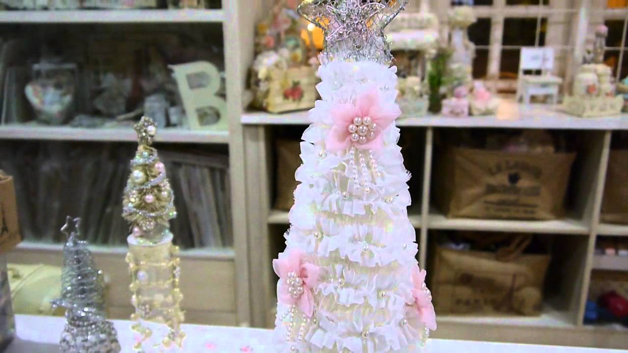 My Shabby Chic Lace Christmas Tree /Crochet Ornament YouTube