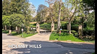Driving Holmby Hills, Los Angeles