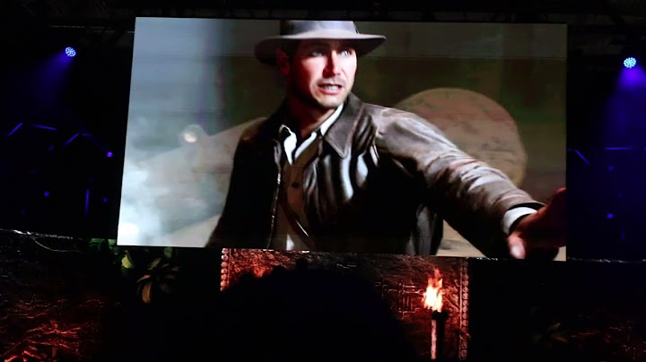 Crowd Reaction to INDIANA JONES AND THE GREAT CIRCLE trailer at Opening Night Live 2024 | Gamescom24