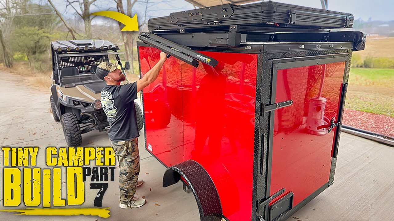 I'm Building the ULTIMATE Off Grid Tiny Camper - DIY, Part 7