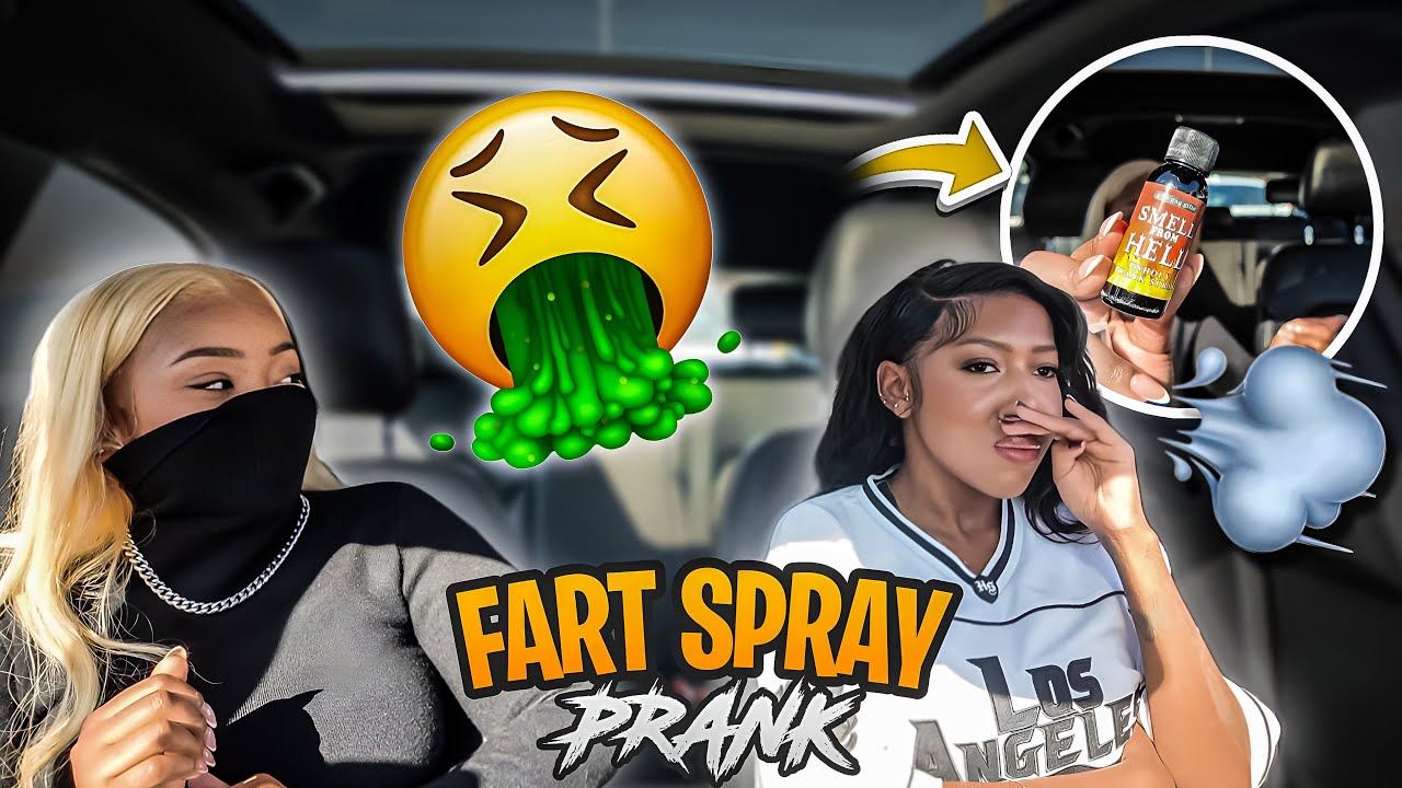 FART SPRAY PRANK ON JACOBS!💩😷 | +qna