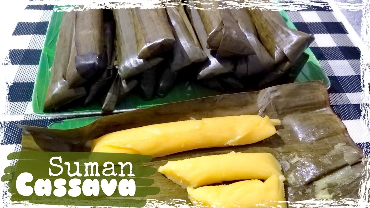 CASSAVA SUMAN WITH CHEESE