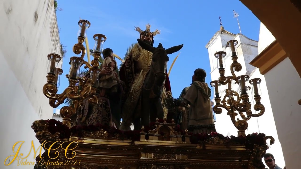 *#Salida de Cristo Rey en su Entrada Triunfal en Jerusalén 2023 , Jerez de la Frontera.*