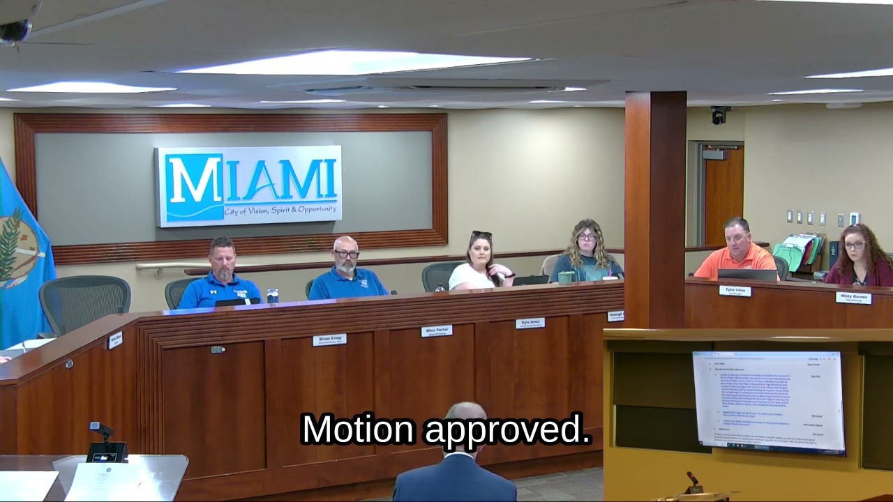 Miami City Council - Mar 31, 2026 | ExposeMiamiOK