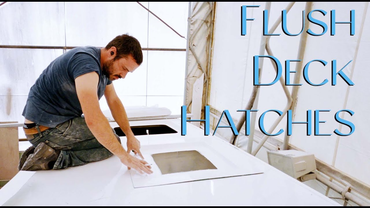 Building a Mold for Flush Deck Hatches – CATAMARAN BUILD (MJ Sailing – Ep 238)