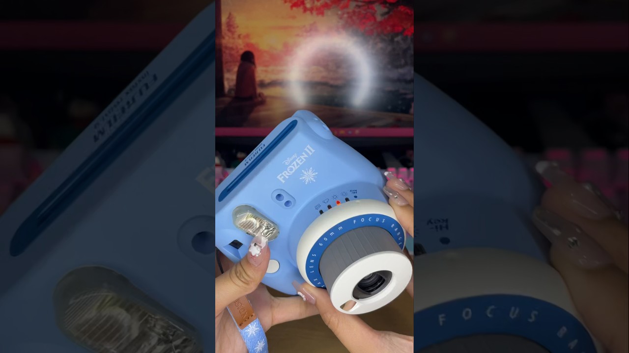 Frozen 2 Polaroid Unboxing Fujifilm insta X mini 9 