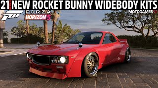 Forza Horizon 5 - 21 New Rocket Bunny Widebody Kits