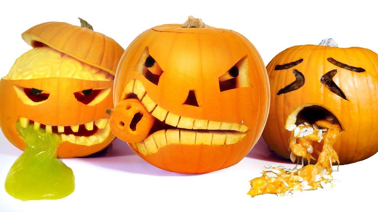 10 Awesome Halloween Pumpkin Carving Ideas YouTube