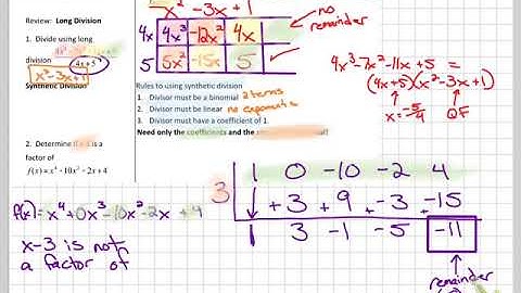 PC 2.3 Real Zeros of Polynomials