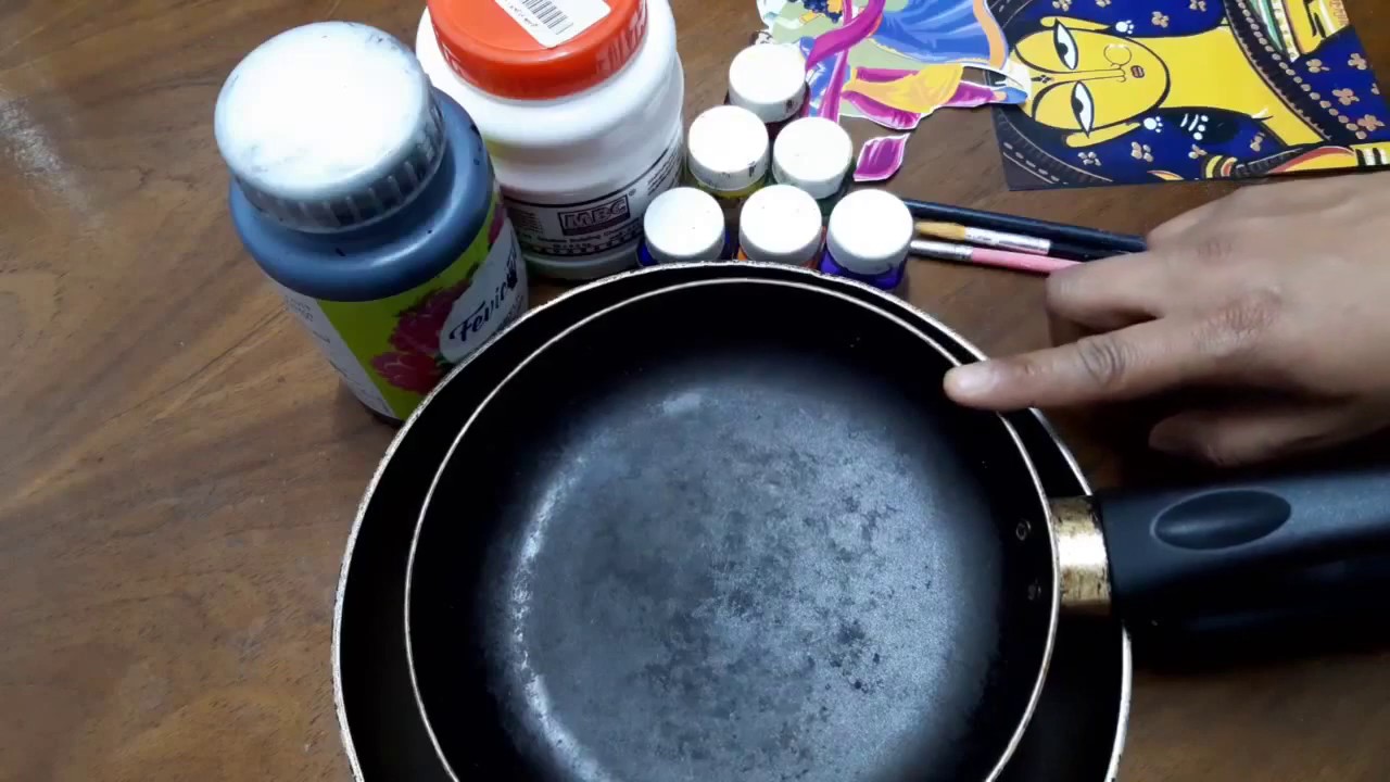 DIY Kitchen Decor ! | How to Decorate old pans | Decoupage old pans I