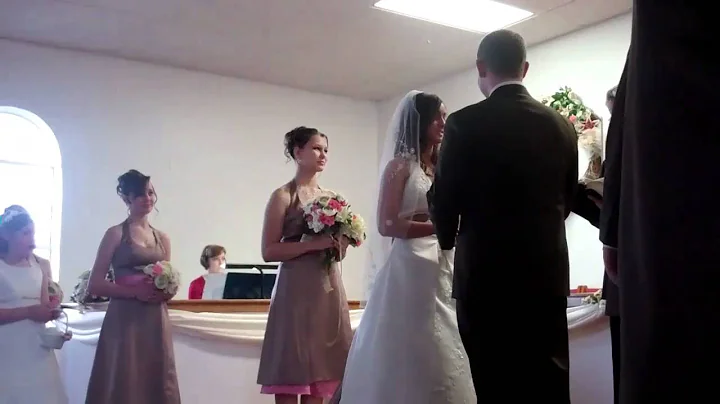 Hollie and Garrett united in marriage 18 Dec, 2010