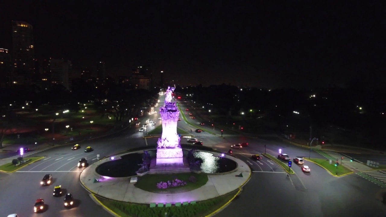 Buenos Aires at night