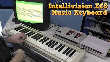 Intellivision ECS Keyboard Repair and Demo