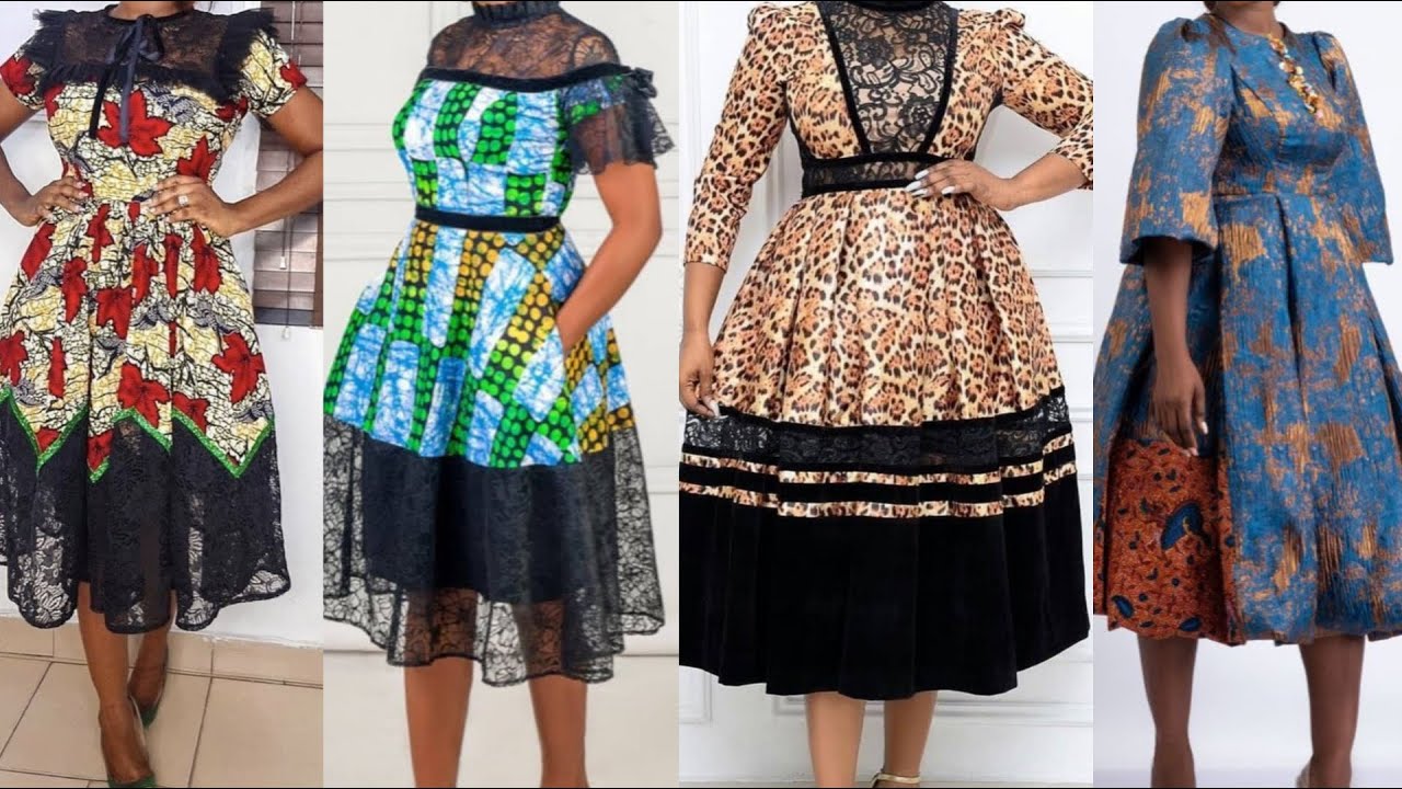 Most Beautiful & Trendy Ankara Gown Styles for African Ladies