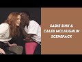 cadie scenepack (sadie sink &amp; caleb mclaughlin)