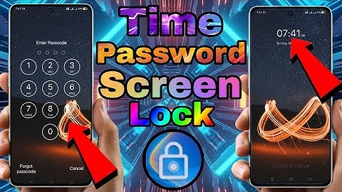 Time Password अपनी phone में कैसे लगाएं | How To Screen Lock Time Password Set-up