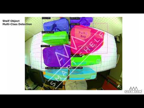 AWM Smart Shelf Object Detection Compilation Video