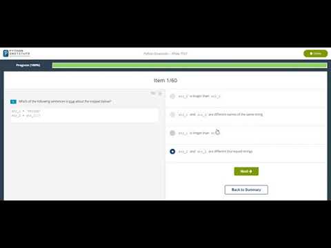 #Cisco Python Essentials Final test - YouTube
