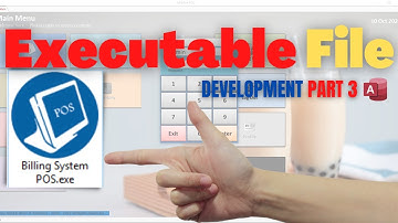 Billing System POS | MS Access Make As an Executable File in Easy Way Like a Pro |  Part 3