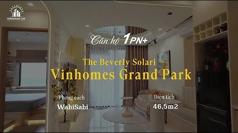 CÔNG TRÌNH THỰC TẾ| Căn hộ 1PN+ The Beverly Solari - Thiết kế & thi công trọn gói bởi Sunshine CAF®