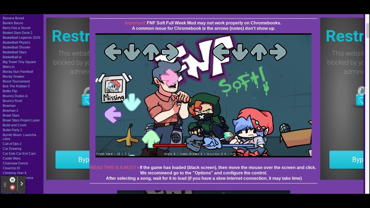 Friday Night Funkin Soft Mod - unblocked games 911 - YouTube