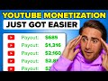 YouTube Monetization is Now on ‘Easy Mode’ For Small Channels (MAJOR ALGORITHM SHIFT)