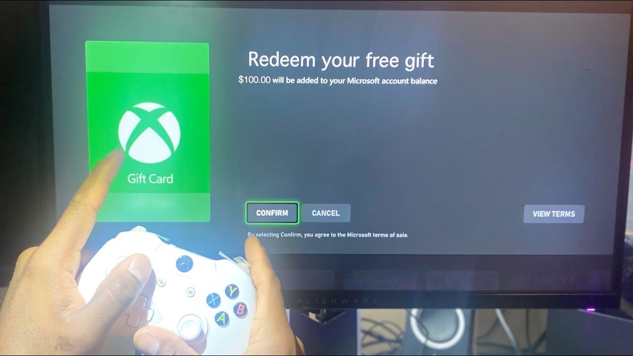 How to get free $100 xbox CODE on XBOX *Unpatched* - YouTube