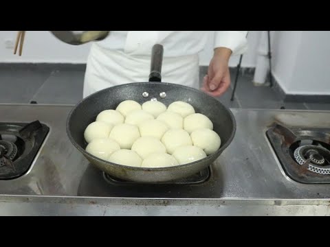 【水煎包】零失敗!無需發麵就能製作的水煎包!皮薄餡多,酥脆爆汁!| 子浩美食工作室