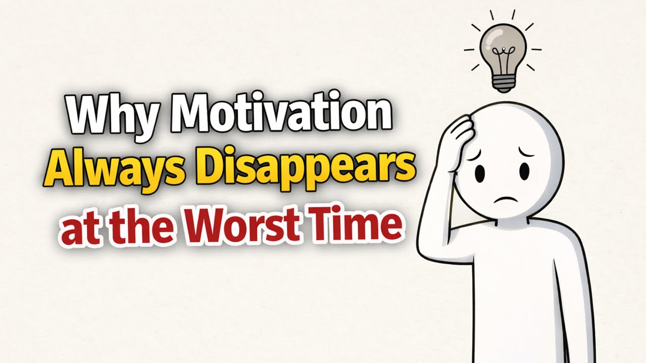 Why Motivation Always Disappears at the Worst Time