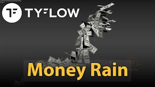 Celebrity Money Rain with tyFlow in 3dsMax Wealth