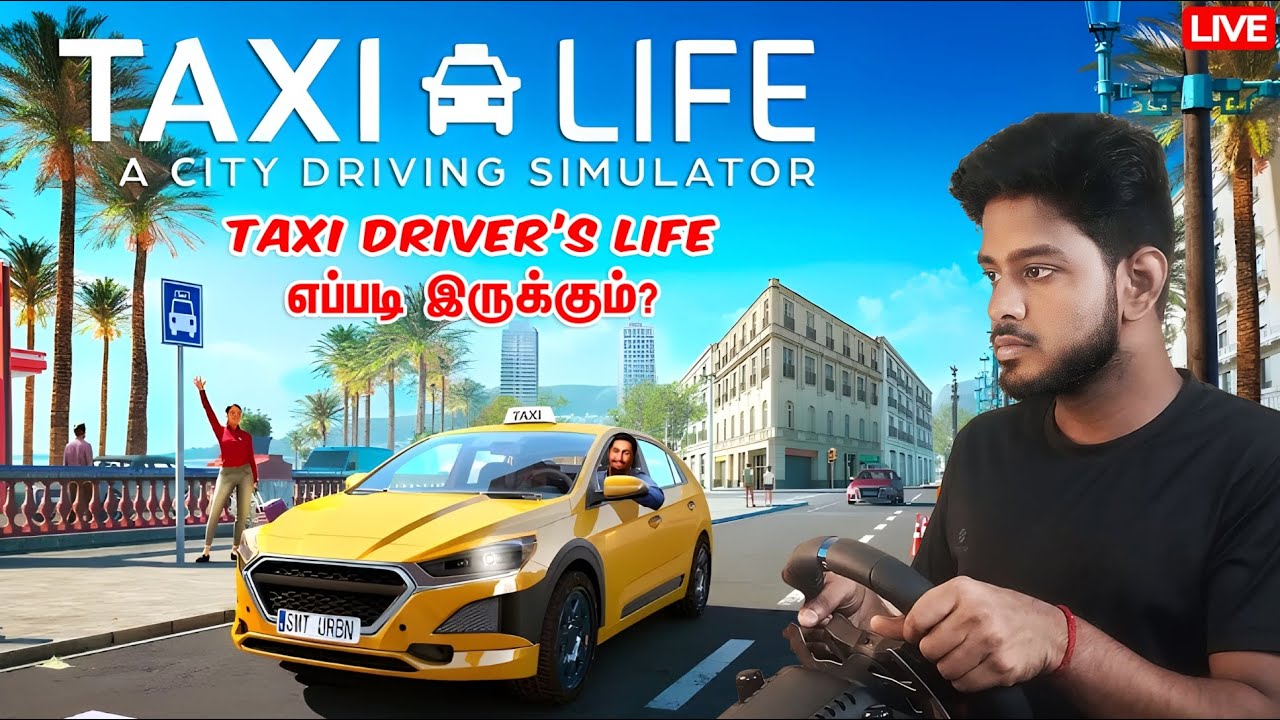 TAXI LIFE - A CITY DRIVING SIMULATOR | Sprinter Gaming on Live - YouTube