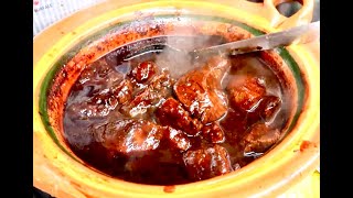 CARNE DE PUERCO EN UN ADOBO PARA CHUPARSE LOS DEDOS