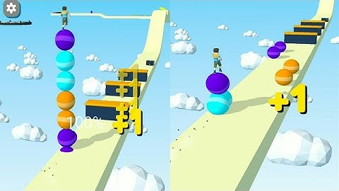 STACK RIDER! - All levels gameplay very satisfying and relaxing asmr new video games